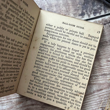 Load image into Gallery viewer, The Ballroom Companion Routledge's Miniature Library Antique Book