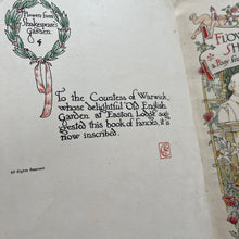 Load image into Gallery viewer, 1906 Flowers From Shakespeare's Garden; First Edition Illustrated by Walter Crane