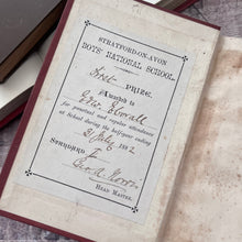 Load image into Gallery viewer, 1881 The Basket of Flowers A Tale for the Young Victorian Floral Binding