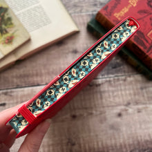 Load image into Gallery viewer, A5 Embossed Vegan Leather Notebook...Alice in Wonderland Theme