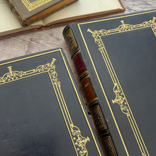 Load image into Gallery viewer, Lives of The Queens of Scotland and English Princesses Early Victorian Leather Set