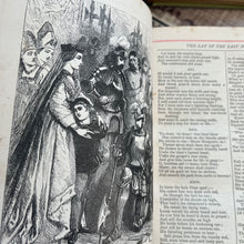 Load image into Gallery viewer, The Poetical Works of Sir Walter Scott Full Morocco Leather Late Victorian Antique Book