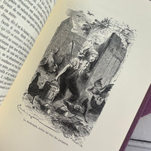 Load image into Gallery viewer, Collection of Three French Books by Comtesse de Segur; Floral Lilac Bindings 1979