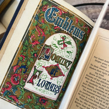 Load image into Gallery viewer, 1863 The Emblems and Poetry of Flowers Early Victorian Pocket Book