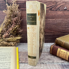 Load image into Gallery viewer, 1912 Poems of Robert Bridges Half Vellum Book Antique Fine Binding