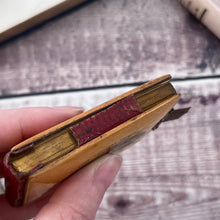 Load image into Gallery viewer, Miniature Notebook with Mauchline Ware Boards featuring scenes of Bath; Antique