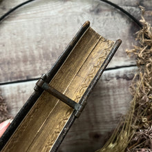 Load image into Gallery viewer, 1665 Dutch Book of Psalms Full Leather Binding with Clasp and Gauffered Edges