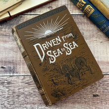 Load image into Gallery viewer, 1888 Driven From Sea to Sea by C C Post Pictorial Cloth Book