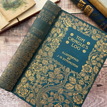 Load image into Gallery viewer, 1895 Tom Cringle's Log AA Turbayne Binding Beautiful Art Nouveau Floral Book