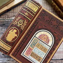 Load image into Gallery viewer, Scott's Poetical Works Victorian Book
