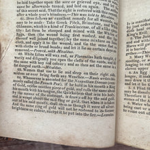 Load image into Gallery viewer, 1815 A Thousand Notable Things On Various Subjects; Rebound in Quarter Leather