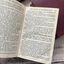 Load image into Gallery viewer, The Count of Monte Cristo by Alexandre Dumas in Two Volumes Illustrated Books