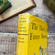 Load image into Gallery viewer, The Diary of Fanny Burney Everyman Library Book with Dust Jacket