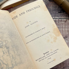 Load image into Gallery viewer, 1899 Pride and Prejudice by Jane Austen in AA Turbayne Art Nouveau Binding