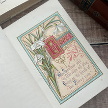 Load image into Gallery viewer, Floral Poesy A Book for All Seasons Language of Flowers Victorian Book Rare