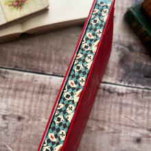 Load image into Gallery viewer, A5 Embossed Vegan Leather Notebook...Alice in Wonderland Theme