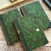 Load image into Gallery viewer, 1910 Familiar Wild Flowers; Three Individual Volumes, Half Calf with Marbled Edges