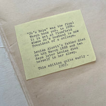 Load image into Gallery viewer, 1907 Jo's Boys by Louisa May Alcott Edwardian Illustrated Antique Book