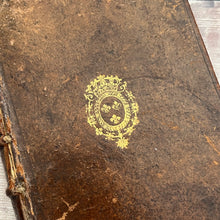Load image into Gallery viewer, 1743 Secret Book Safe from the Royal Library of Louis XV Antiquarian French Volume (Et)