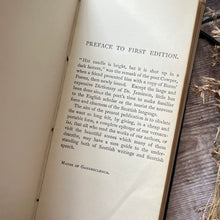 Load image into Gallery viewer, Antique "A Guid Scotch Dictionary" Scottish Leather Book