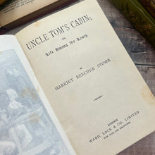 Load image into Gallery viewer, Uncle Tom's Cabin by Harriet Beecher Stowe Edwardian Book