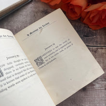 Load image into Gallery viewer, 1910 A Message for Today by Grace Whitney Hoff Half Morocco Leather Daily Devotions