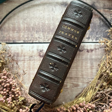 Load image into Gallery viewer, 1854 The Book of Common Prayer Polished Wood and Brass Decorated Book