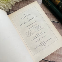 Load image into Gallery viewer, 1842 The Seasons by James Thomson Full Leather Binding Victorian Book