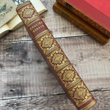 Load image into Gallery viewer, 1929 The Hundred Best English Essays Half Calf Leather Antique Book Marbled