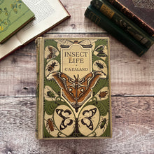 Load image into Gallery viewer, Rare 1921 Insect Life by C.A.Ealand First Edition Antique Illustrated Book