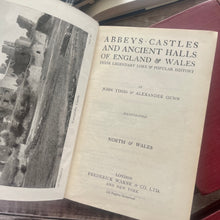 Load image into Gallery viewer, Three Volume Collection of Abbeys, Castles and Ancient Halls of England and Wales