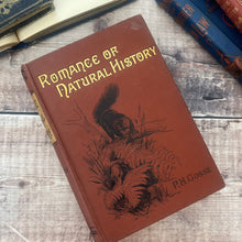 Load image into Gallery viewer, The Romance of Natural History by Philip Henry Gosse; Lovely Antique Book