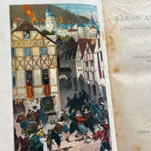 Load image into Gallery viewer, Baron and Squire by S.M.S Clarke Late Edwardian Antique Book Pictorial Binding