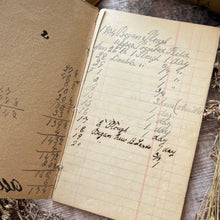 Load image into Gallery viewer, Hand Written Wiltshire Farming Manuscript from 1903/04 Edwardian Booklet