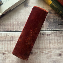 Load image into Gallery viewer, 1854 The Book of Common Prayer Velvet Binding and Brass Clasp