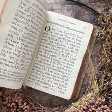 Load image into Gallery viewer, The Key of Heaven Prayer Book in Celluloid Covers with Floral Gauffered Edges