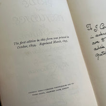 Load image into Gallery viewer, 1895 Pride and Prejudice by Jane Austen Rare Peacock Binding Very Good Condition (Et)