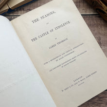 Load image into Gallery viewer, 1859 Antique Illustrated Book: The Seasons and The Castle of Indolence