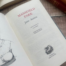 Load image into Gallery viewer, 1970 Mansfield Park by Jane Austen in Luxury Lambskin Binding; Illustrated Book