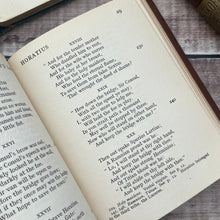 Load image into Gallery viewer, Macaulay's Lays of Ancient Rome **Edited Edition** Antique Limp Leather Book