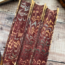 Load image into Gallery viewer, 1880's Complete Collection of the Life & Works of the Bronte Sisters Half Leather Marbled (Et)