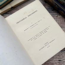 Load image into Gallery viewer, 1860 Proverbial Philosophy by Martin Tupper Antiquarian Victorian Book