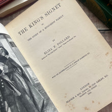 Load image into Gallery viewer, 1900 The King's Signet by Eliza F Pollard; Beautiful Pictorial Binding
