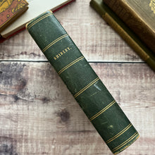 Load image into Gallery viewer, 1857 Shirley A Tale by Currer Bell Charlotte Bronte Half Leather Early Victorian Book