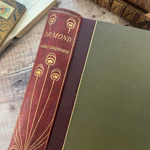 Load image into Gallery viewer, Ormond by Maria Edgeworth Quarter Leather Binding With Gilt Decoration by Talwin Morris