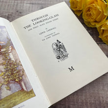 Load image into Gallery viewer, Through the Looking Glass by Lewis Carroll 1978 Illustrated Hardback Book