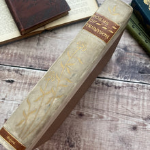 Load image into Gallery viewer, The Poetical Works of Alfred Lord Tennyson; Quarter Bound Vellum Book