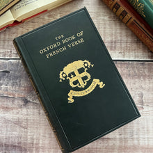Load image into Gallery viewer, 1920 The Oxford Book of French Verse; Full Leather Antique Book