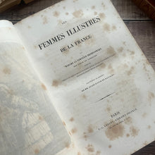 Load image into Gallery viewer, Le Femmes Illustres Beautiful French Cartonnage Binding Illustrated