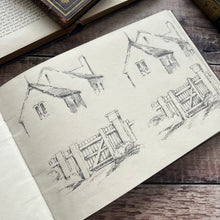 Load image into Gallery viewer, Early Victorian Sketchbook 19th Century Architectural Pencil Sketches